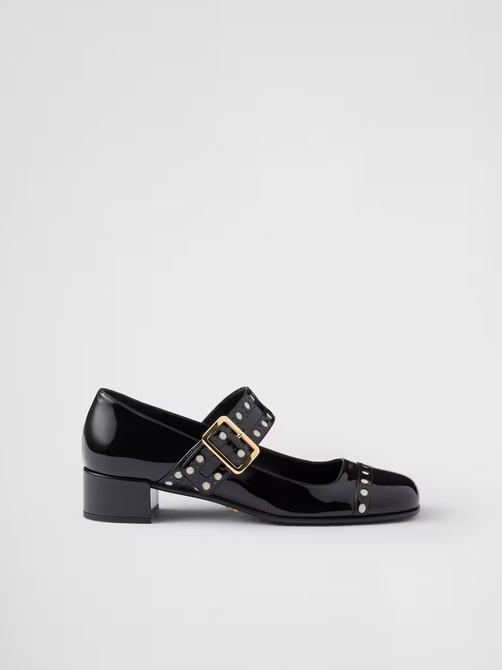 Prada Black Patent leather Mary Jane pumps Prada