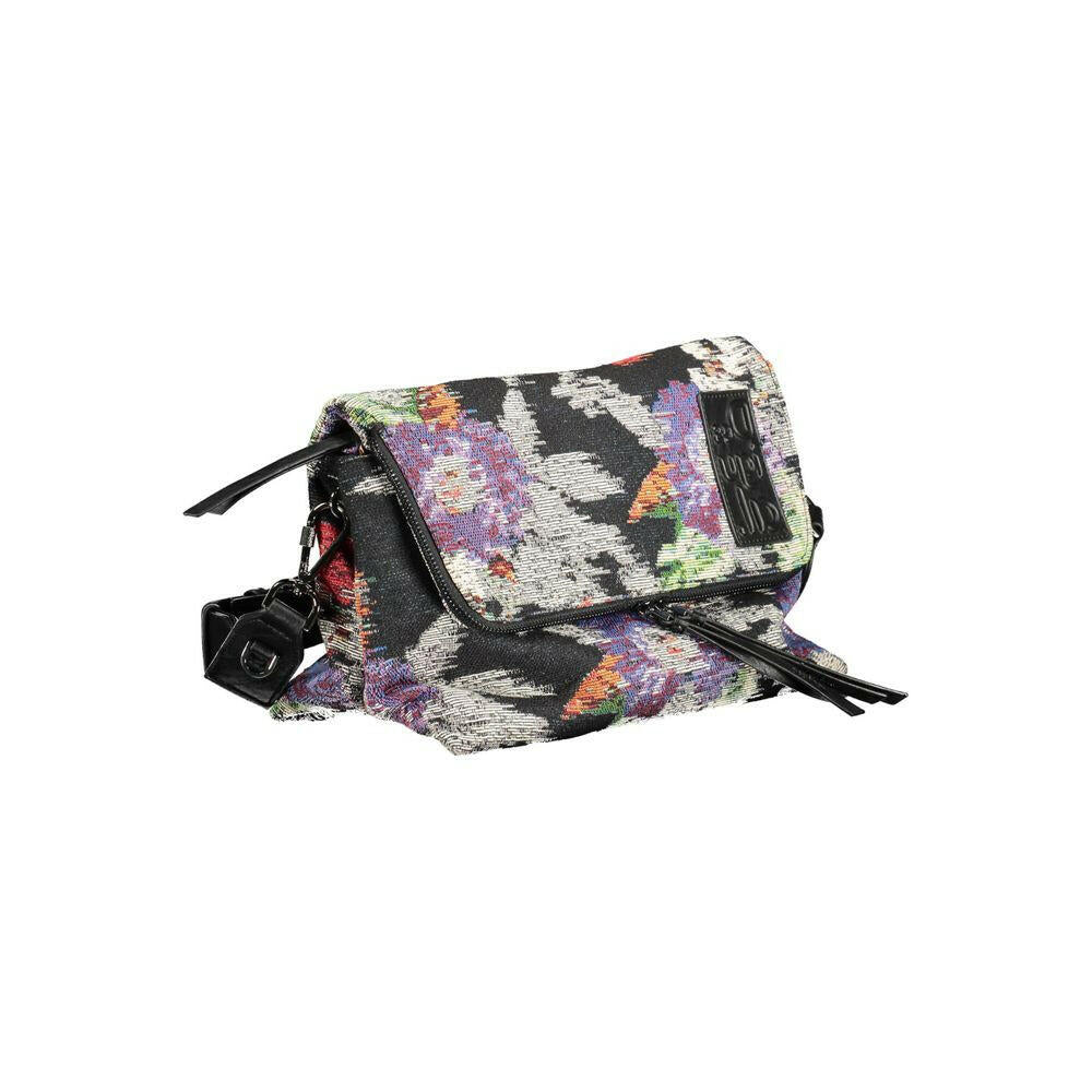Desigual Black Polyester Women Handbag.