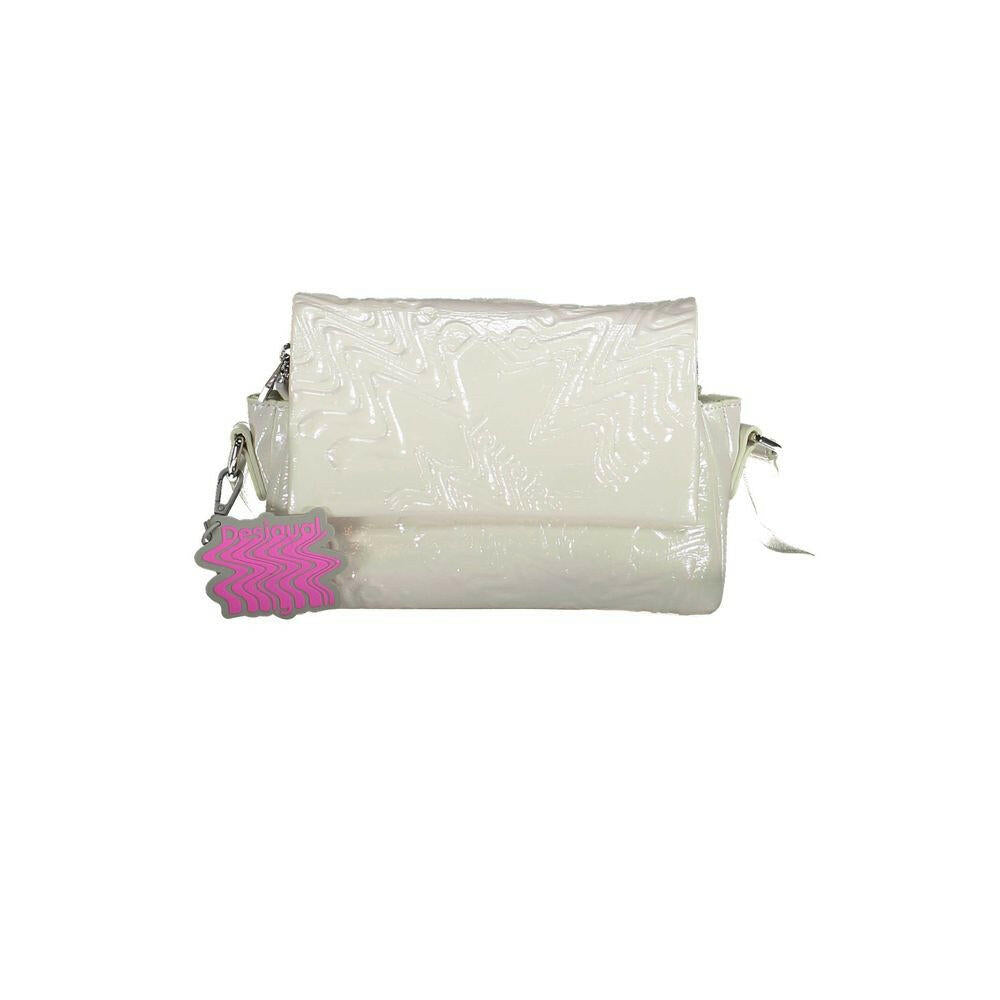 Desigual White Polyethylene Women Handbag Desigual