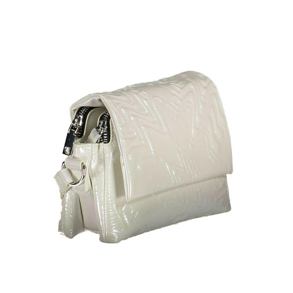 Desigual White Polyethylene Women Handbag Desigual