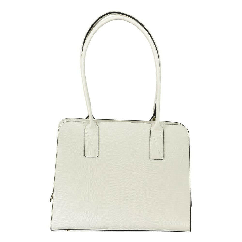 Mario Valentino White Polyethylene Handbag Mario Valentino