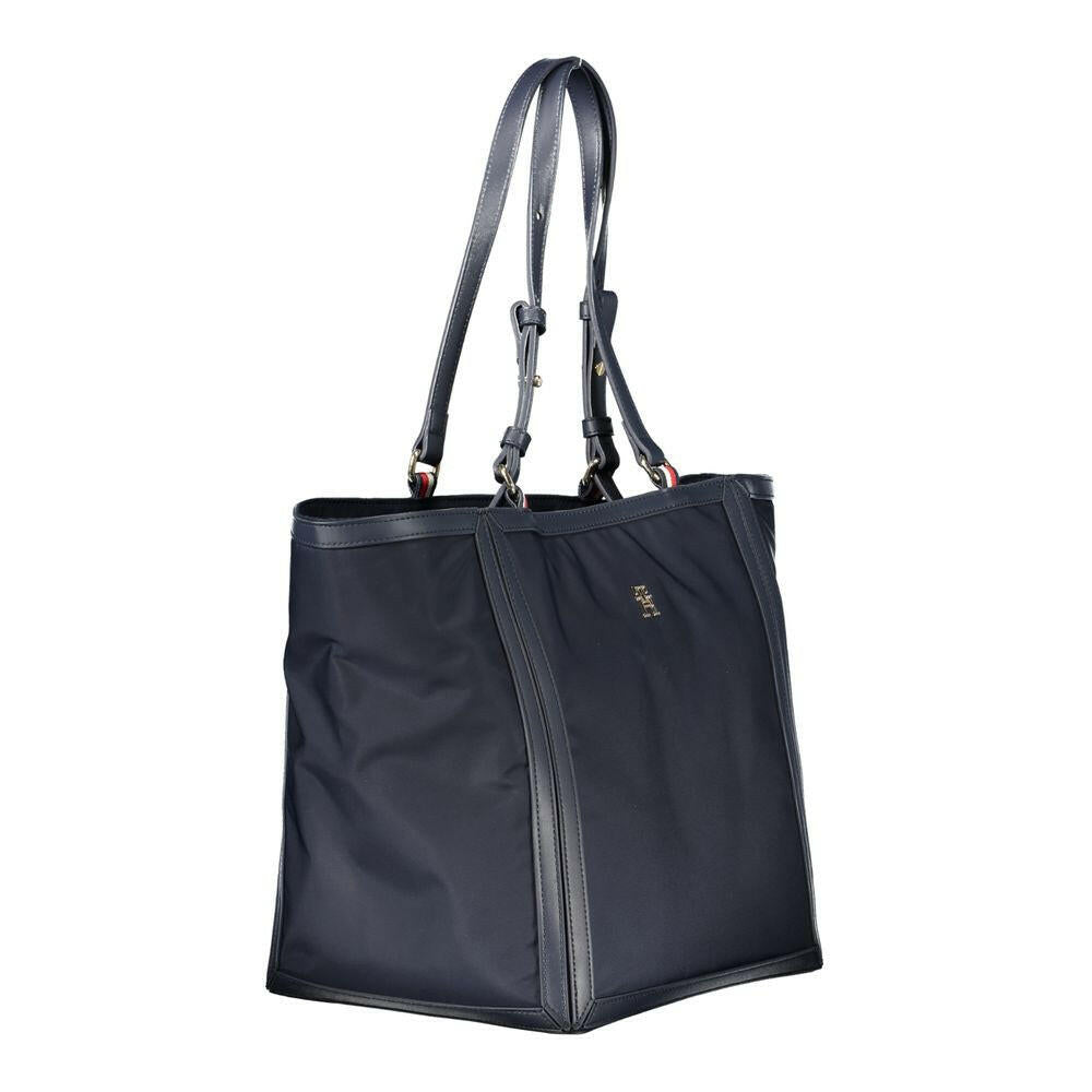 Tommy Hilfiger Blue Polyester Handbag Tommy Hilfiger