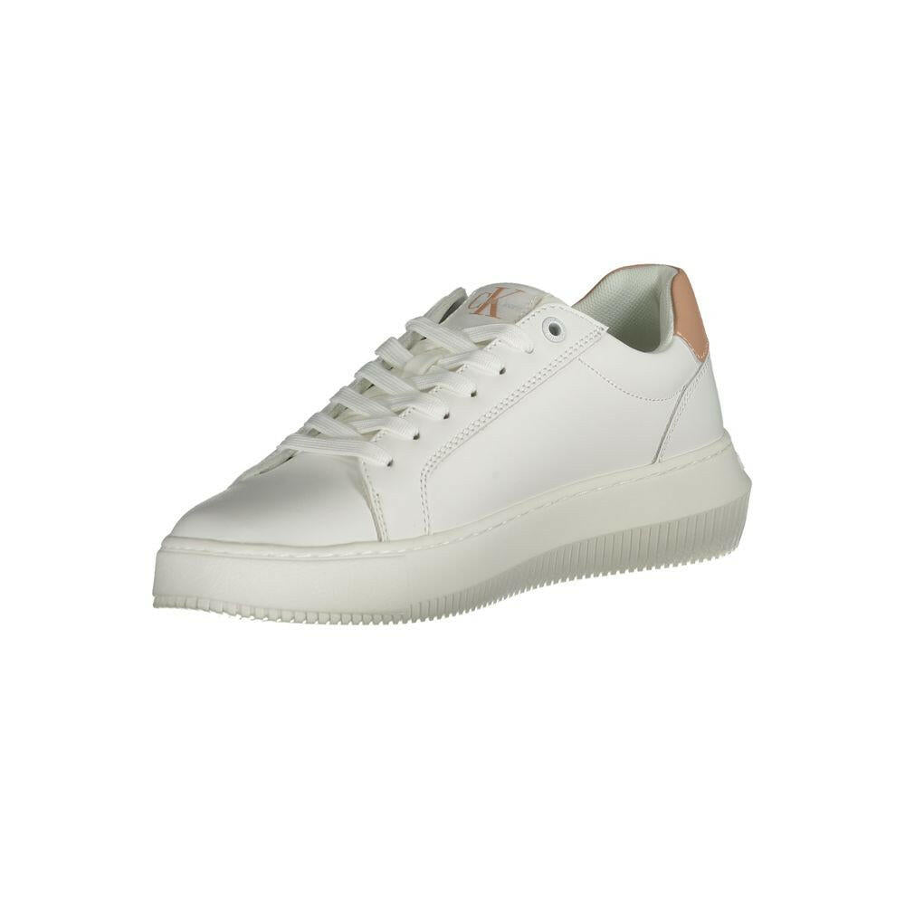 Calvin Klein White Leather Women Sneaker Calvin Klein