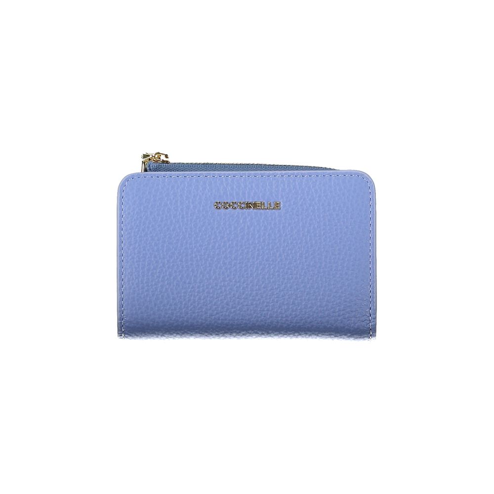 Coccinelle Light Blue Leather Women Wallet Coccinelle