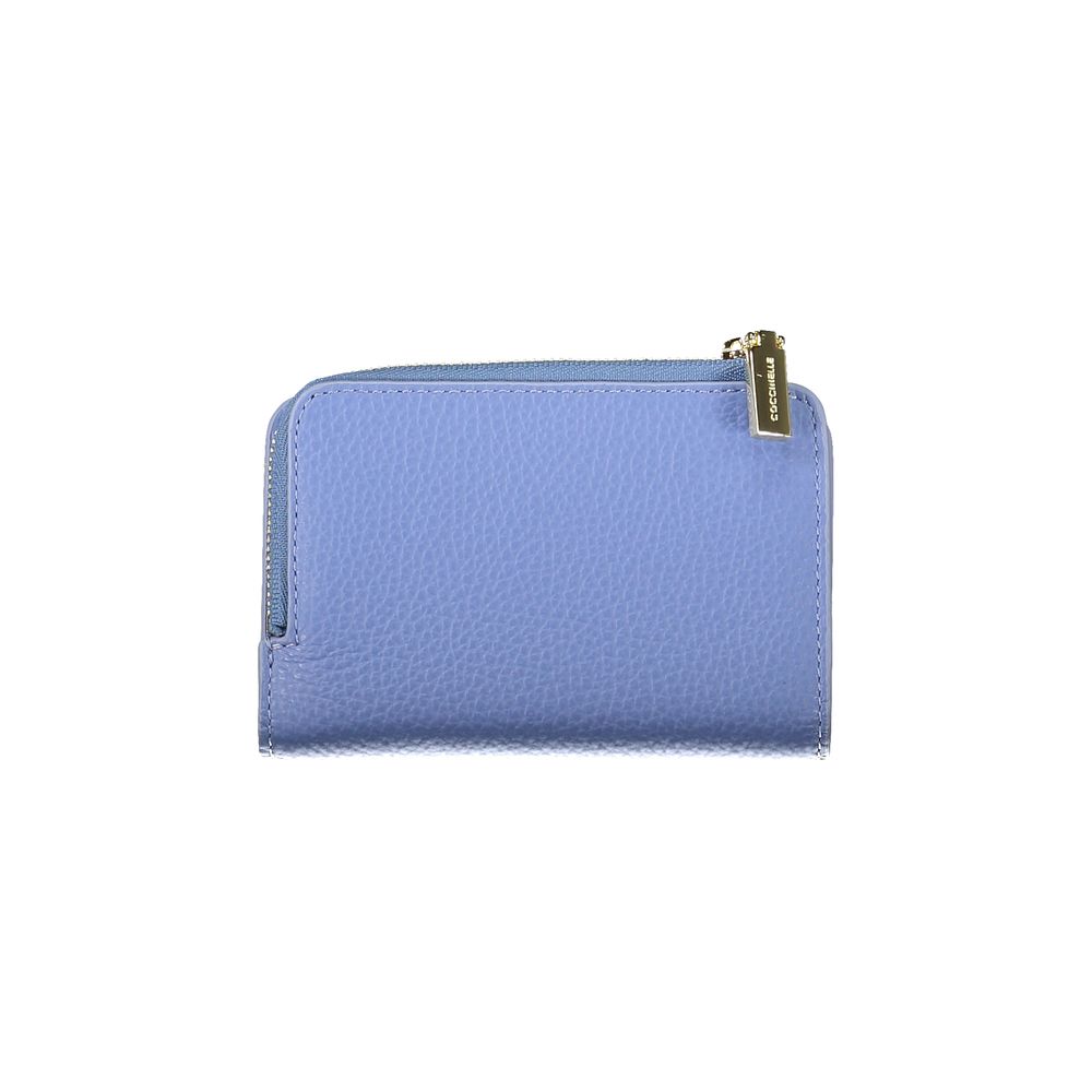 Coccinelle Light Blue Leather Women Wallet Coccinelle