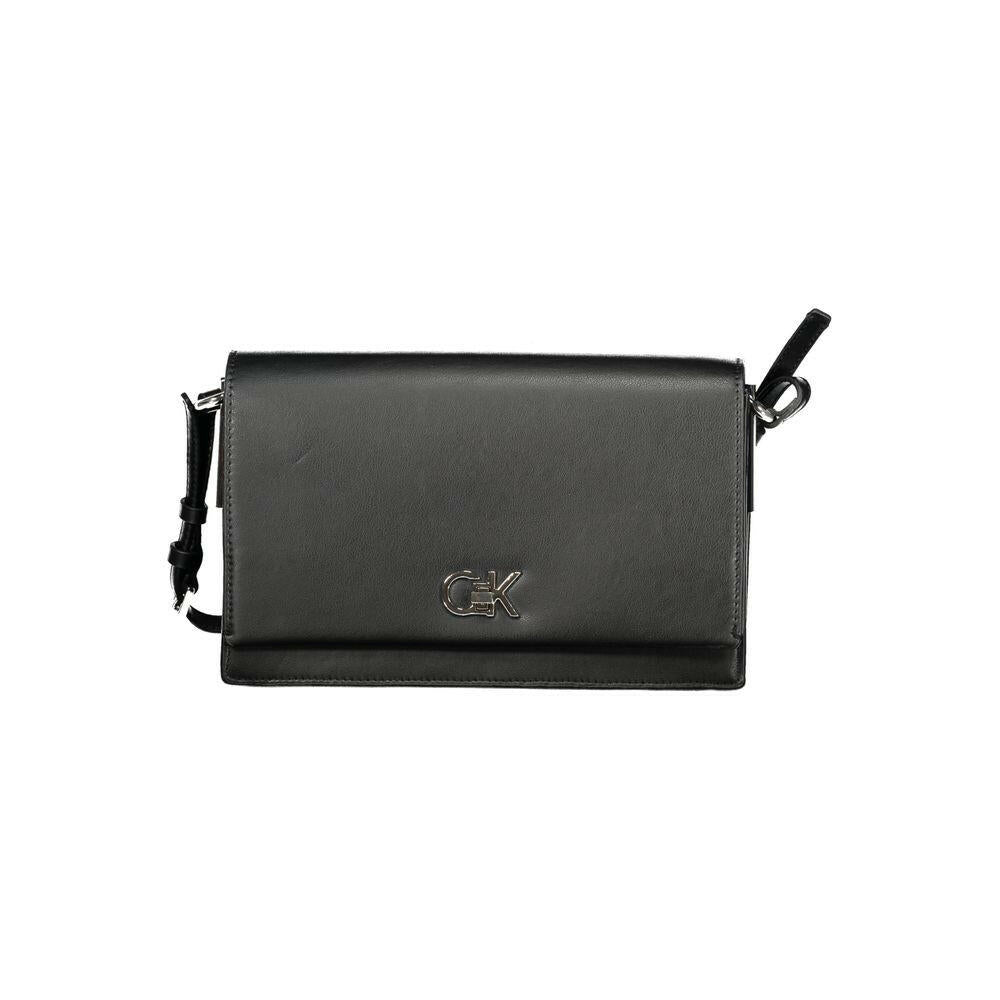 Calvin Klein Black Polyester Women Handbag Calvin Klein