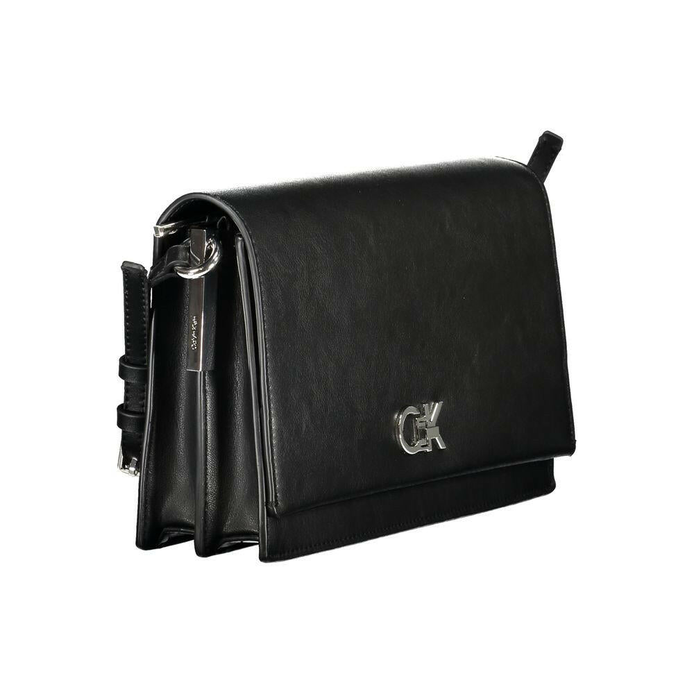 Calvin Klein Black Polyester Women Handbag Calvin Klein