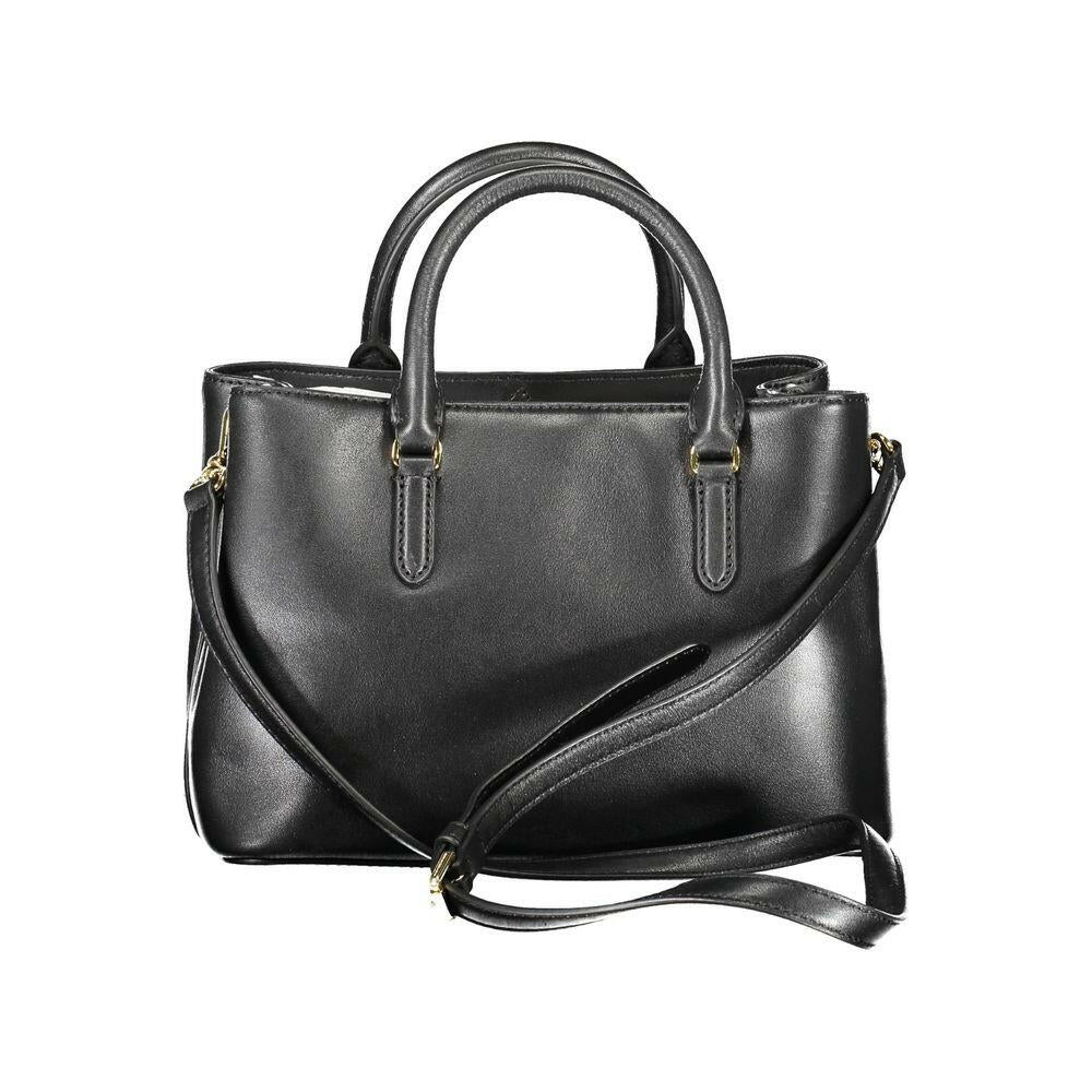 Ralph Lauren Black Leather Handbag.