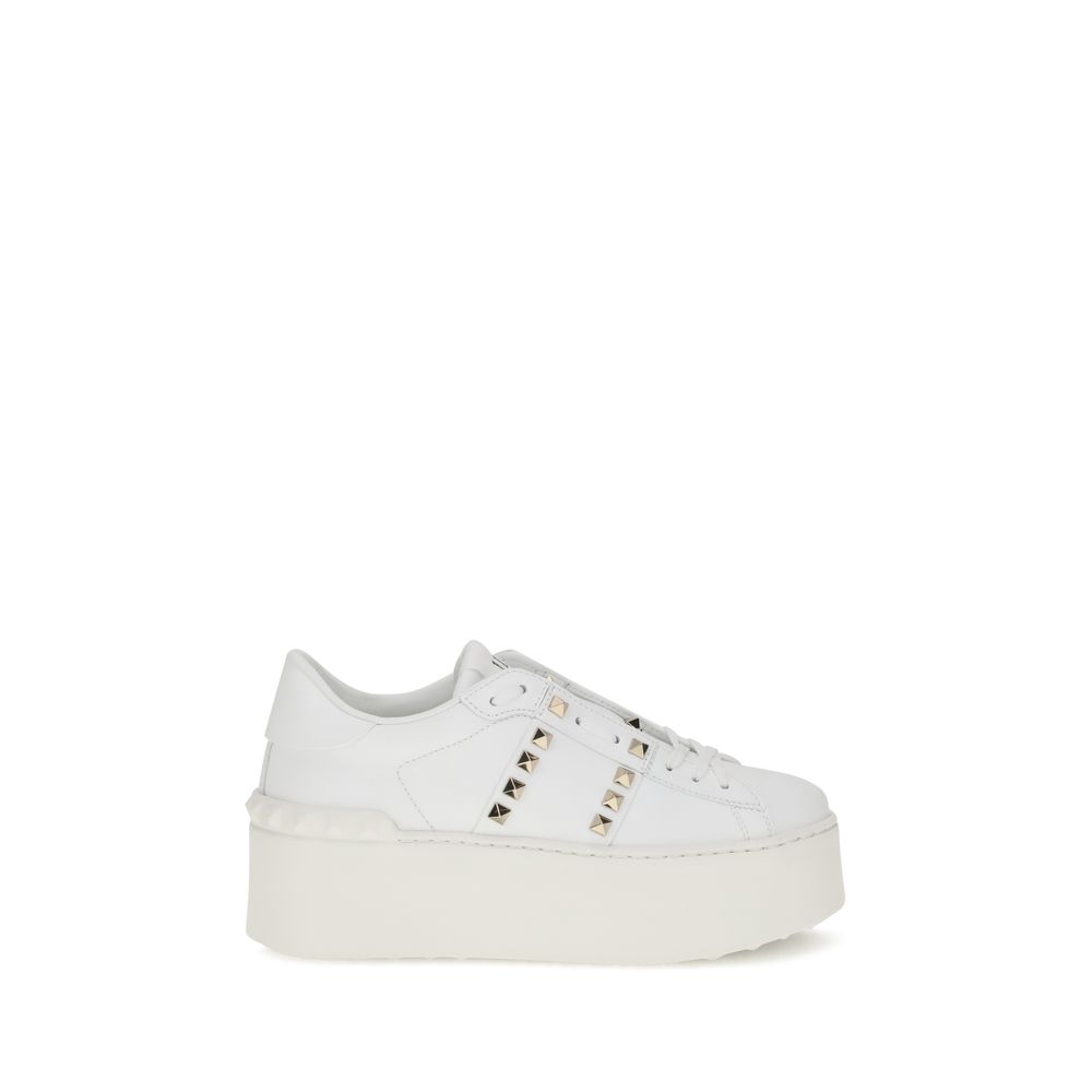 Valentino Garavani Rockstud Untitled Flatform Sneakers Valentino Garavani