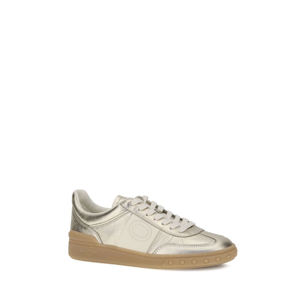 Valentino Garavani Laminated leather Upvillage Sneakers Valentino Garavani