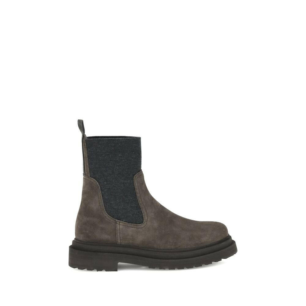 Brunello Cucinelli Suede Ankle Boots Brunello Cucinelli