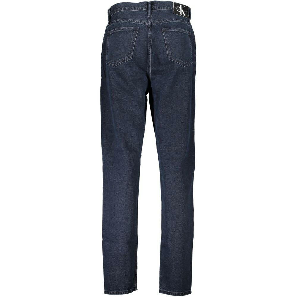 Calvin Klein Blue Recycled Cotton Women Jeans Calvin Klein