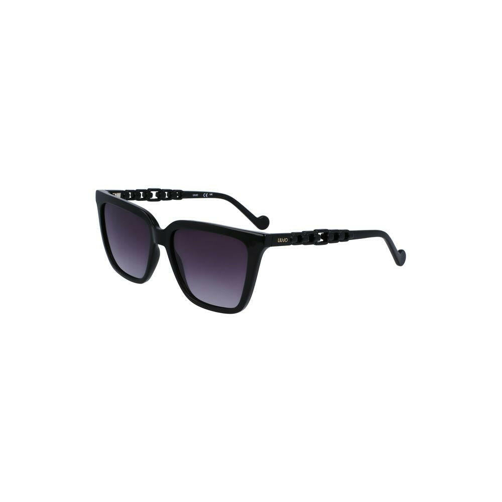 Liu Jo Black Bio Injected Women Sunglasses Liu Jo