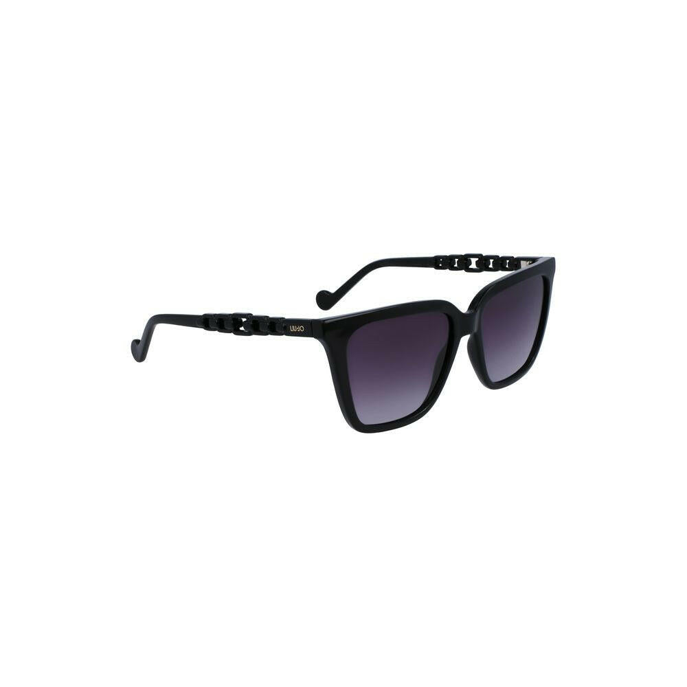 Liu Jo Black Bio Injected Women Sunglasses Liu Jo