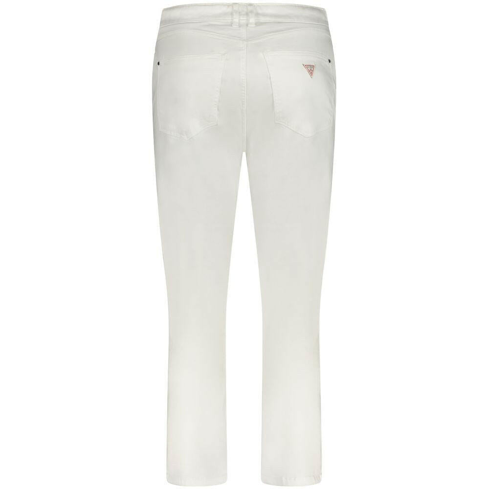 Guess Jeans White Cotton Women Skinny Jean Guess Jeans