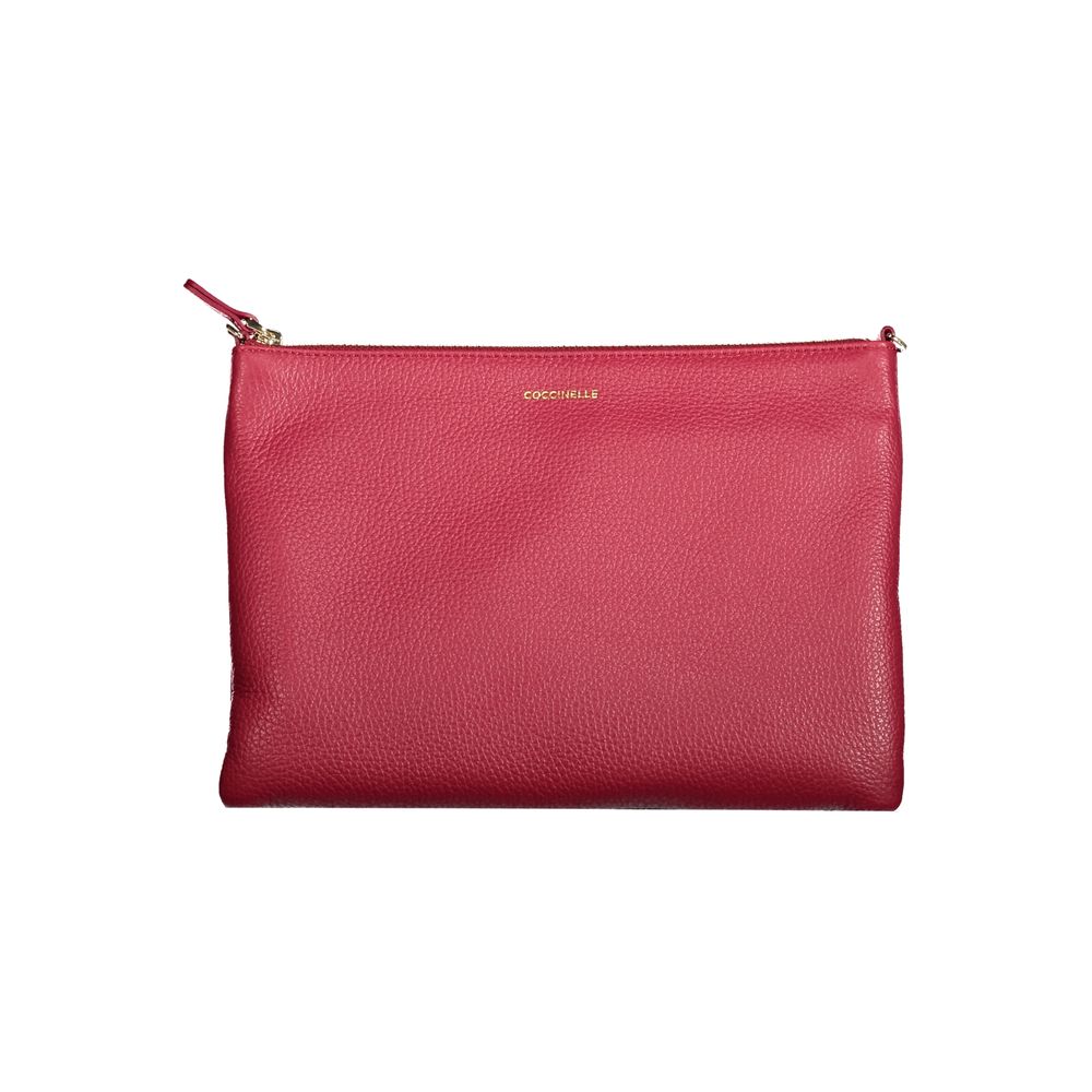 Coccinelle Red Leather Handbag Coccinelle