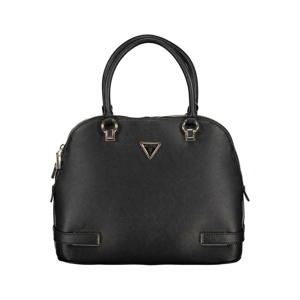 Guess Jeans Black Polyethylene Women Handbag Guess Jeans