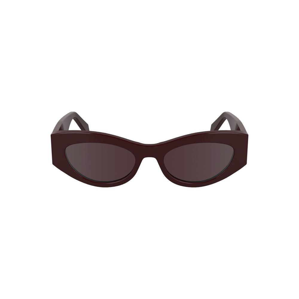 Calvin Klein Red Acetate Women Sunglasses Calvin Klein