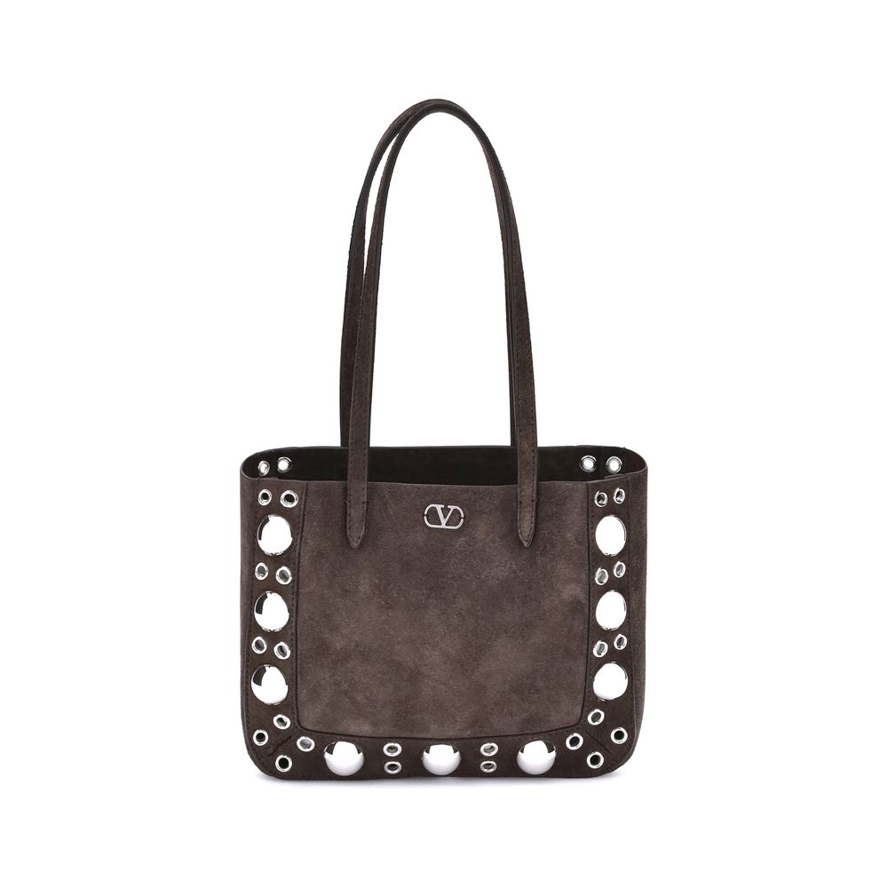 Valentino Garavani Suede Nellcôte Tote Bag Valentino Garavani