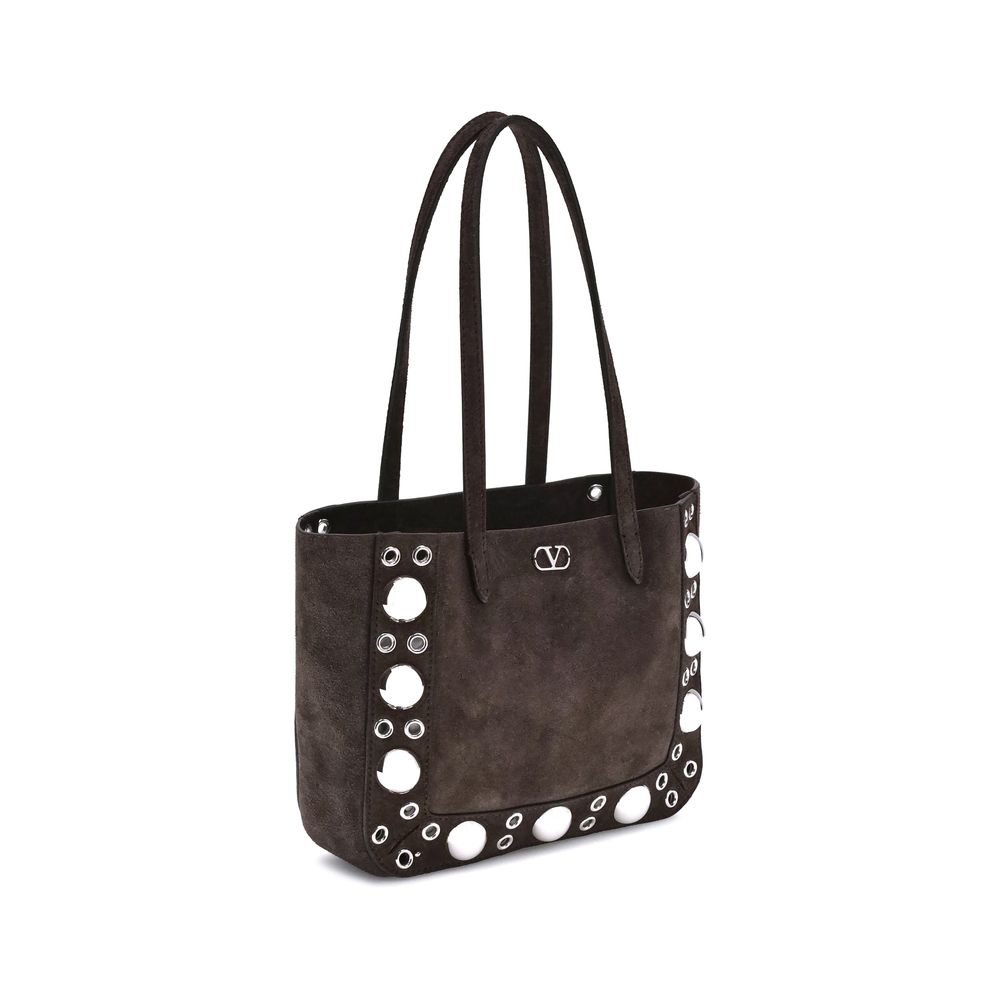 Valentino Garavani Suede Nellcôte Tote Bag Valentino Garavani