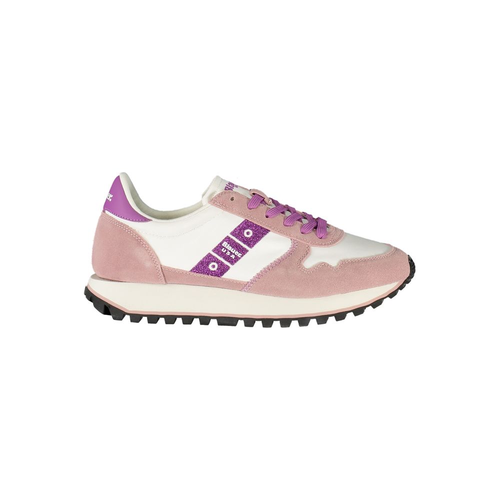 Blauer White Leather Women Sneaker Blauer