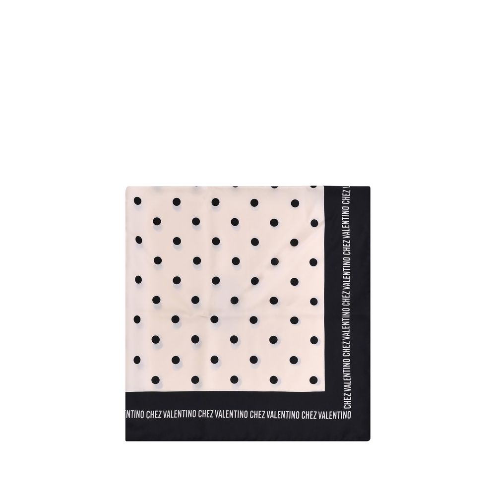 Valentino Garavani Polka dot silk Scarf Valentino Garavani