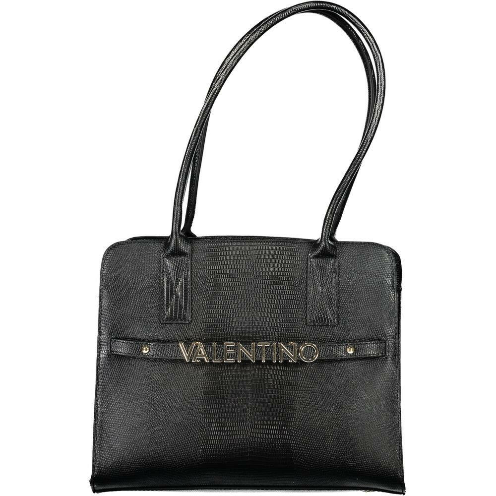 Mario Valentino Black Polyethylene Handbag Mario Valentino
