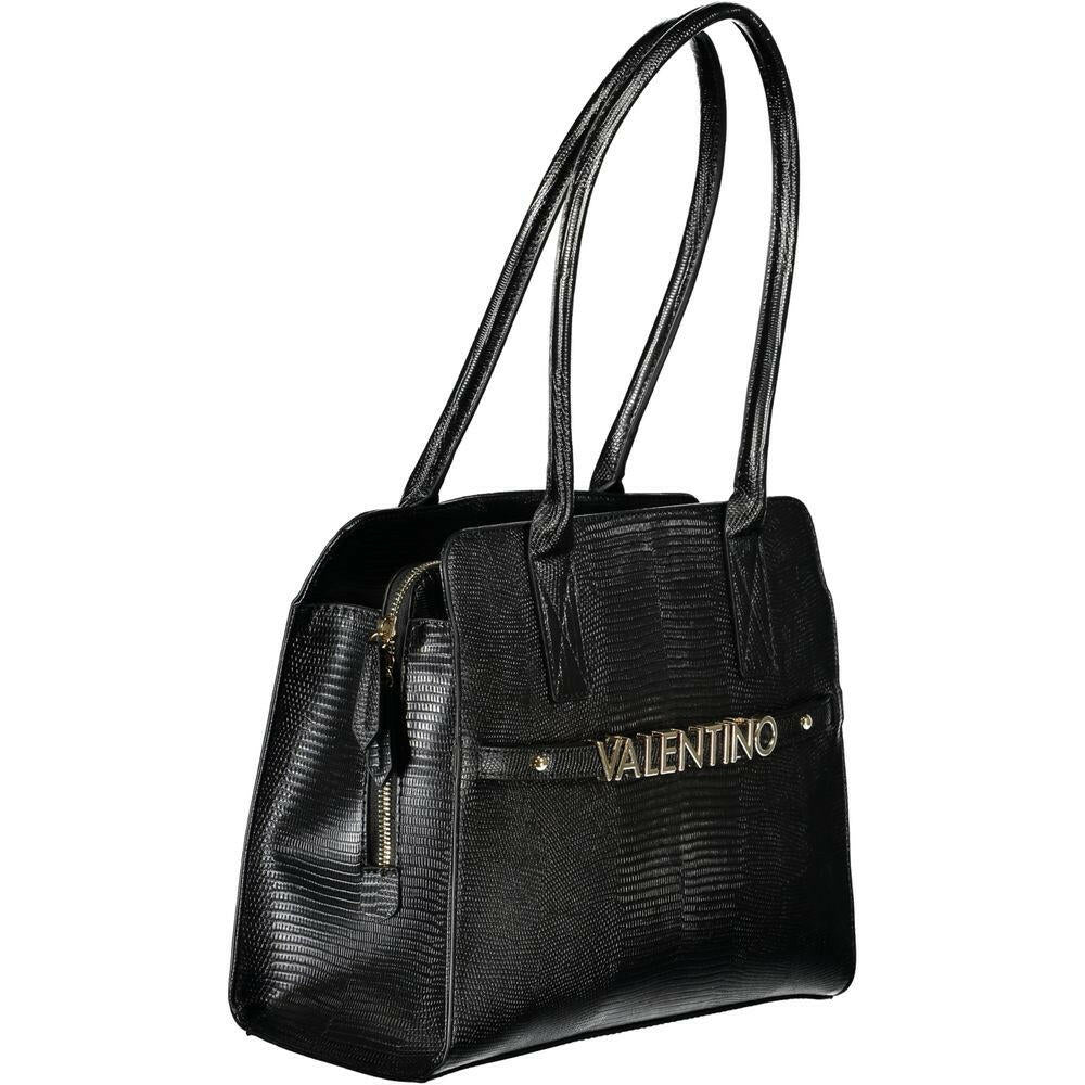 Mario Valentino Black Polyethylene Handbag Mario Valentino