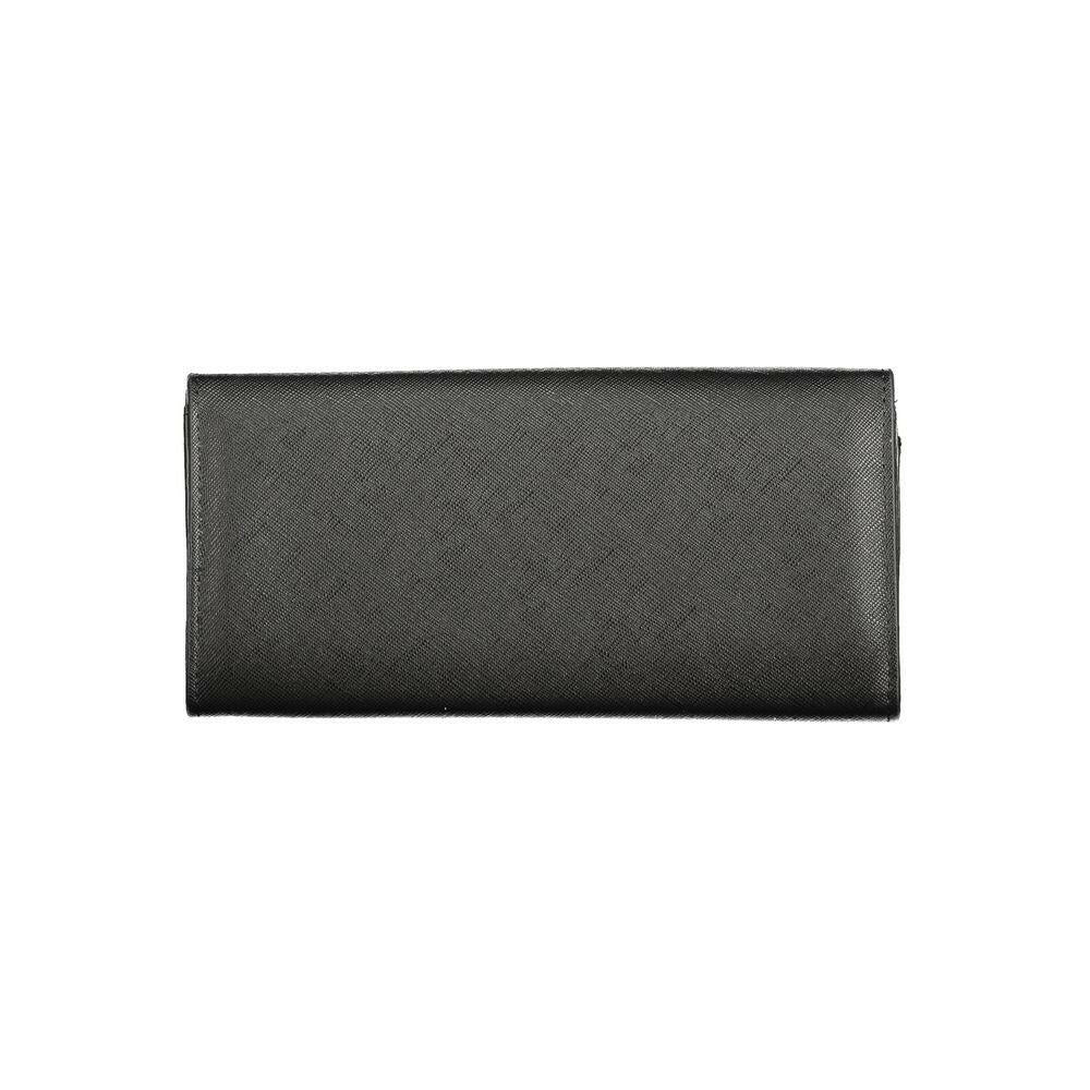 Mario Valentino Black Polyethylene Wallet Mario Valentino