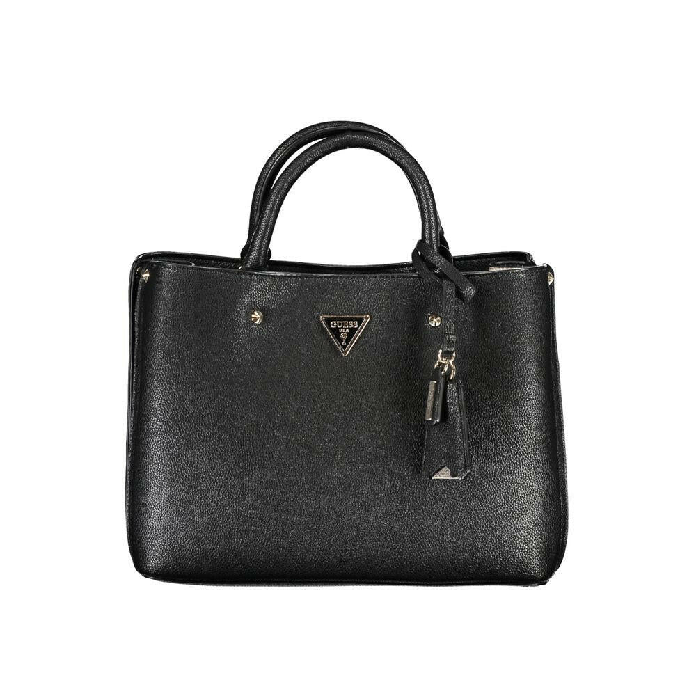 Guess Jeans Black Polyethylene Handbag Guess Jeans