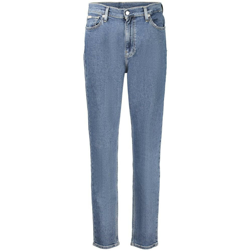 Calvin Klein Blue Cotton Women Jeans Calvin Klein