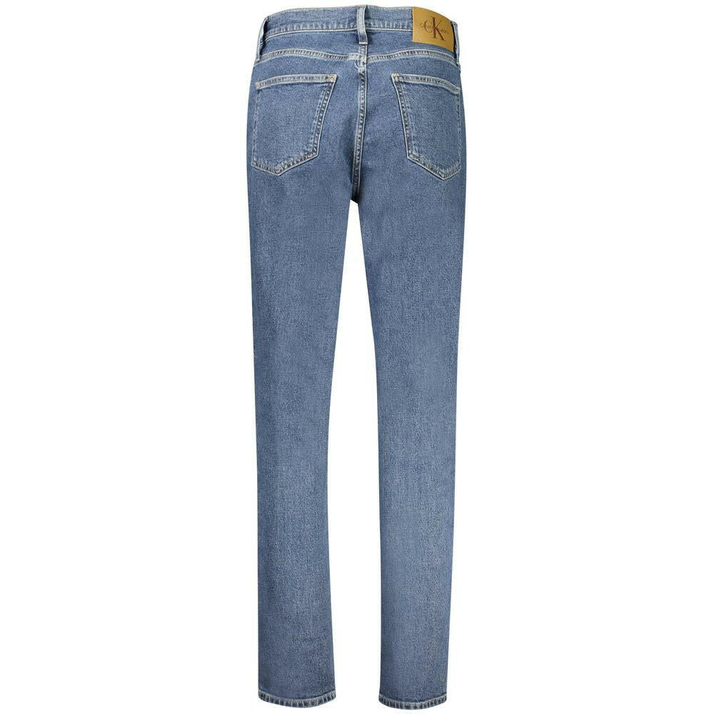 Calvin Klein Blue Cotton Women Jeans Calvin Klein