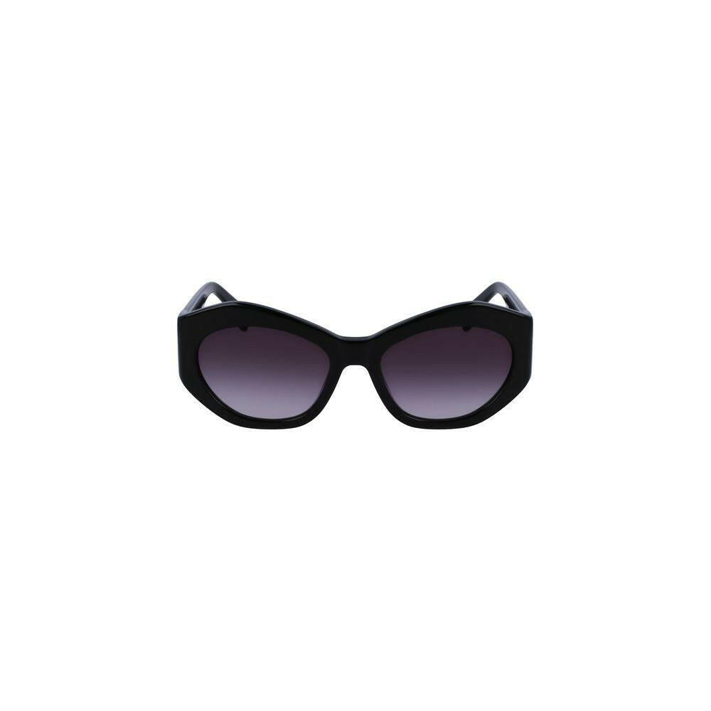 Liu Jo Black Acetate Women Sunglass Liu Jo
