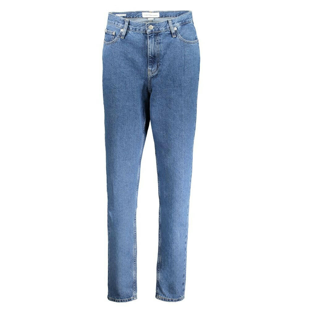 Calvin Klein Blue Cotton Women Jeans Calvin Klein