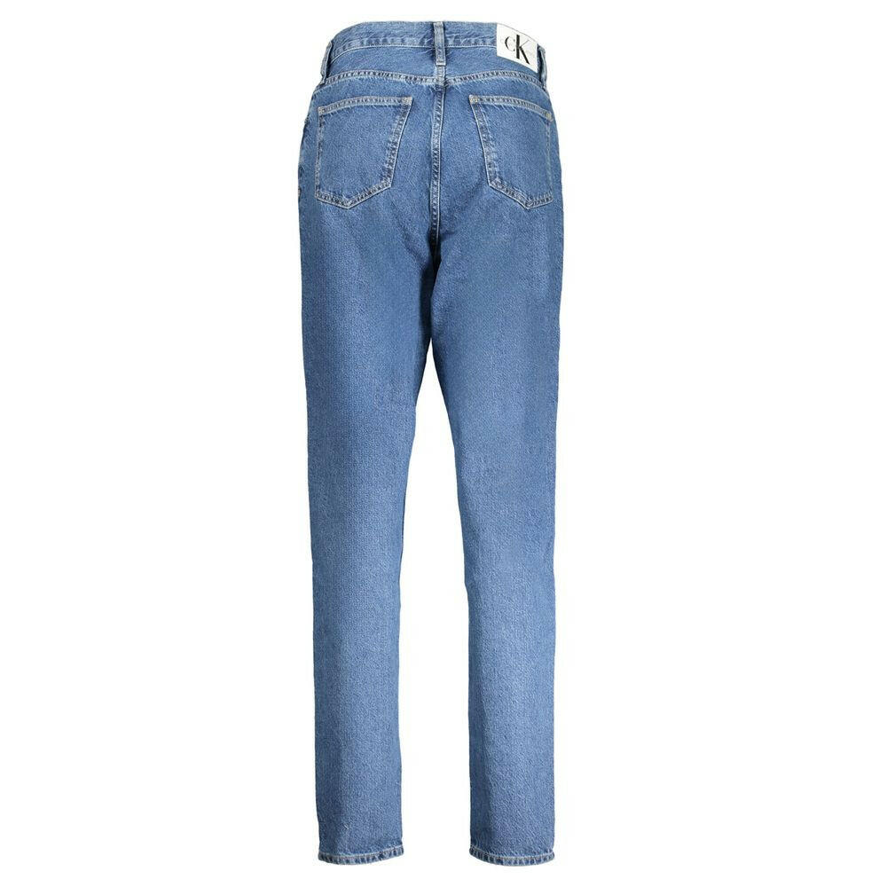 Calvin Klein Blue Cotton Women Jeans Calvin Klein