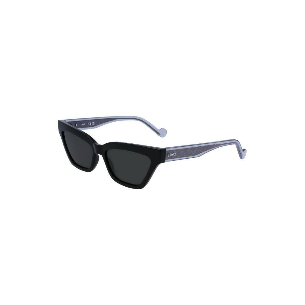 Liu Jo Black Injected Women Sunglass Liu Jo