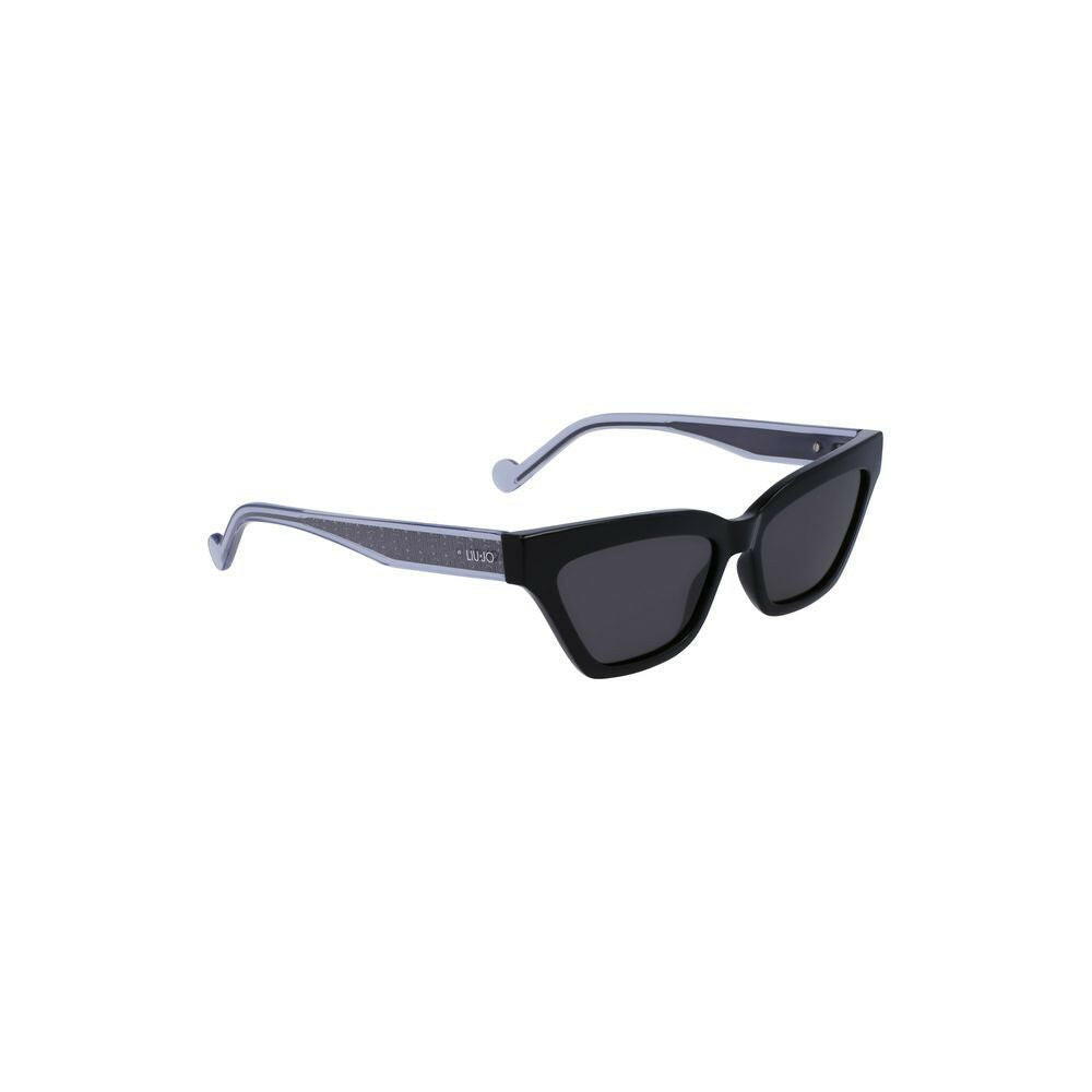 Liu Jo Black Injected Women Sunglass Liu Jo
