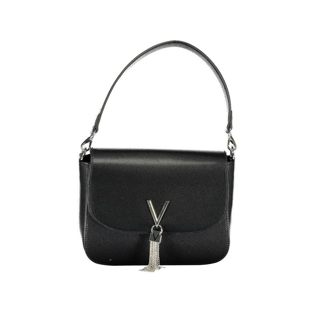 Mario Valentino Black Polyethylene Handbag.