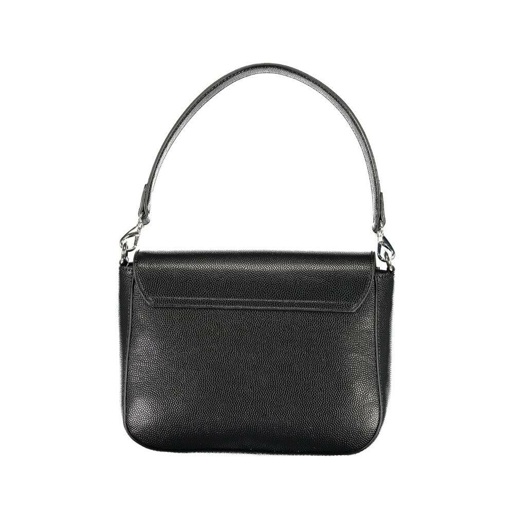 Mario Valentino Black Polyethylene Handbag.