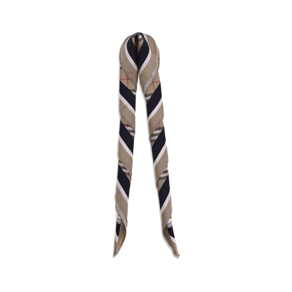 Burberry Silk Check Scarf Burberry