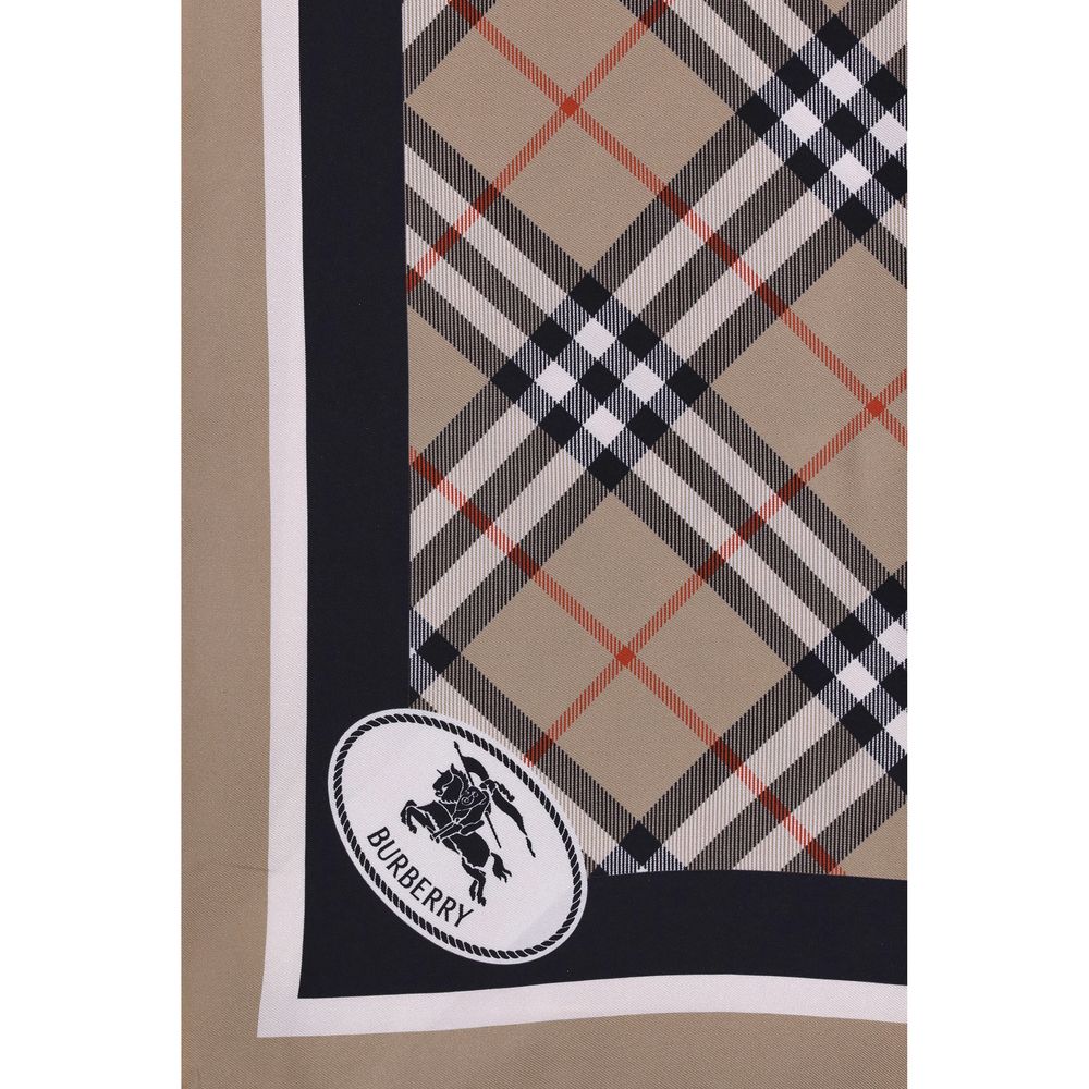 Burberry Silk Check Scarf Burberry