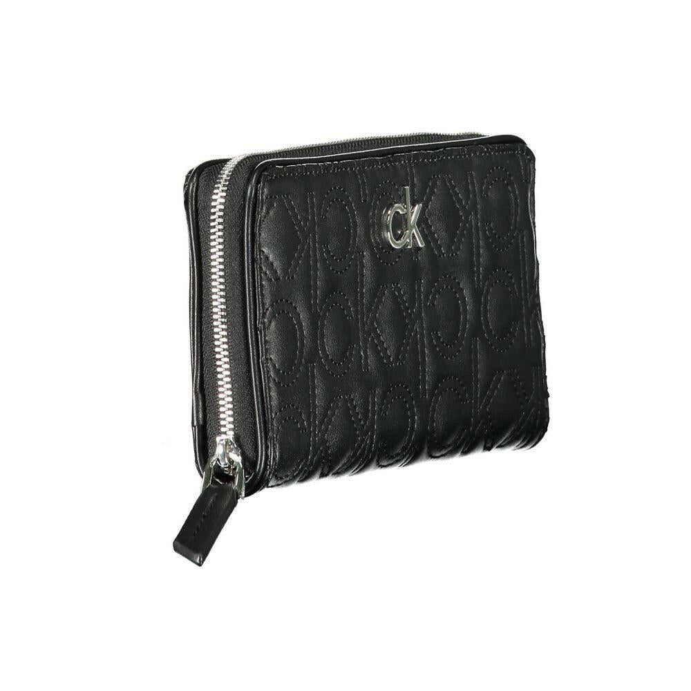 Calvin Klein Black Polyethylene Women Wallet.