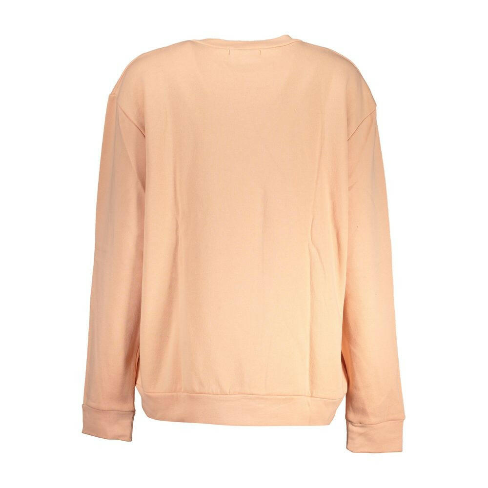 Cavalli Class Pink Cotton Women Sweater Cavalli Class