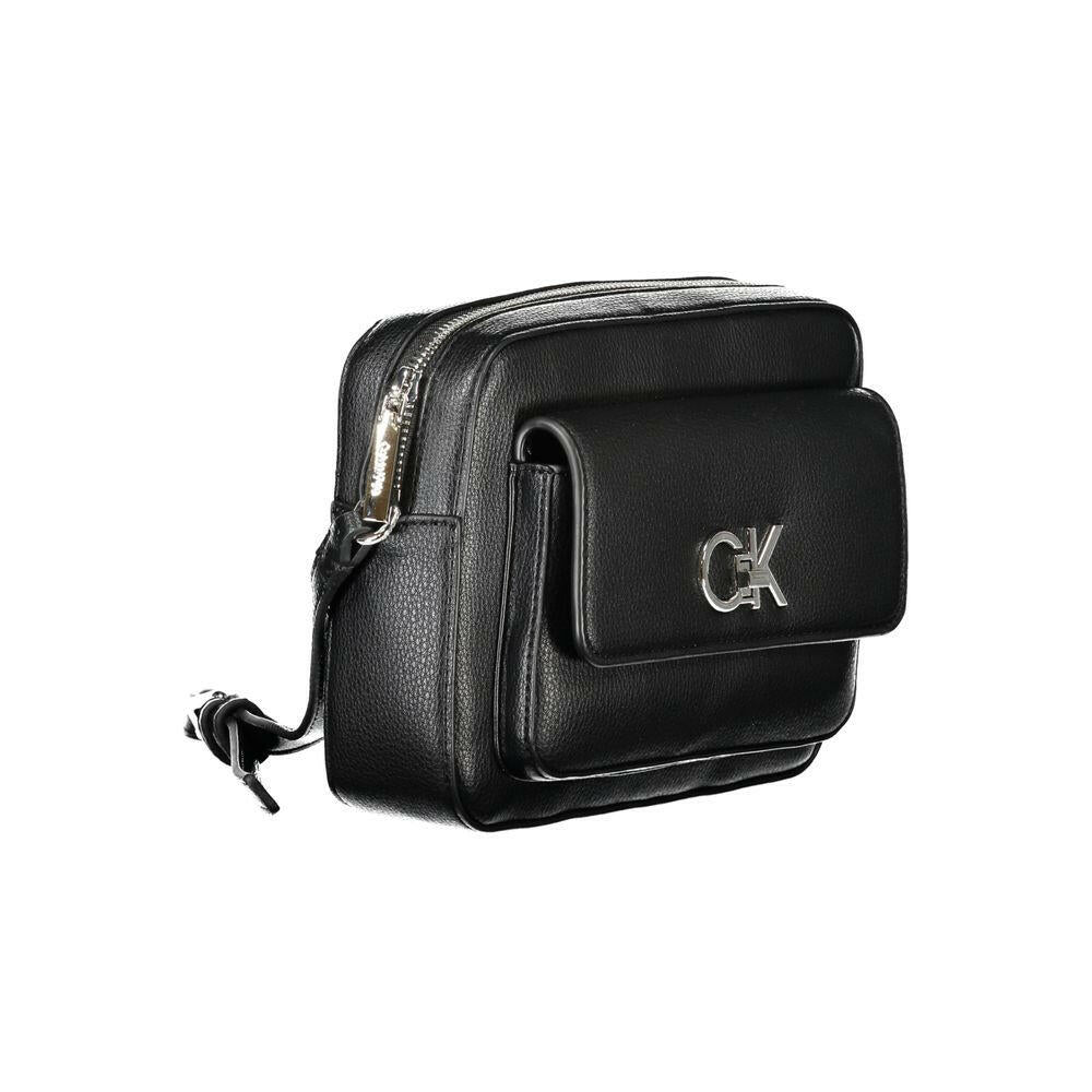 Calvin Klein Black Polyethylene Women Handbag Calvin Klein