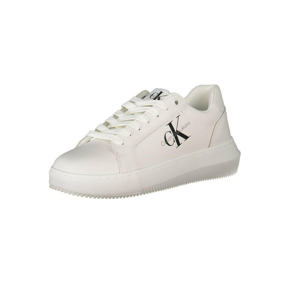 Calvin Klein White Polyester Women Sneaker Calvin Klein