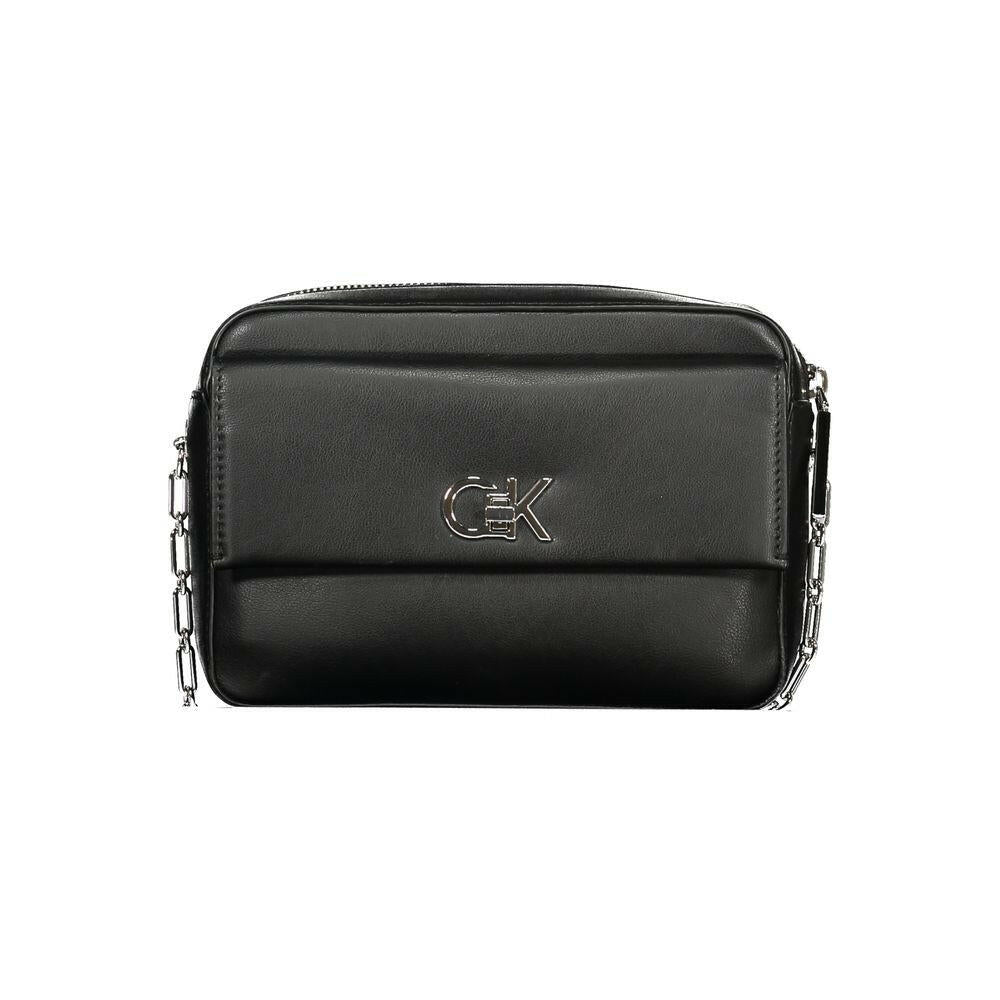 Calvin Klein Black Polyester Women Handbag Calvin Klein
