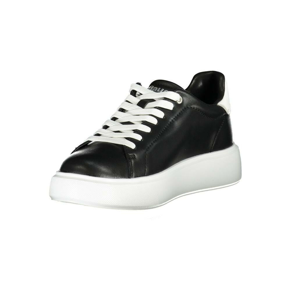 Blauer Black Leather Women Sneaker Blauer