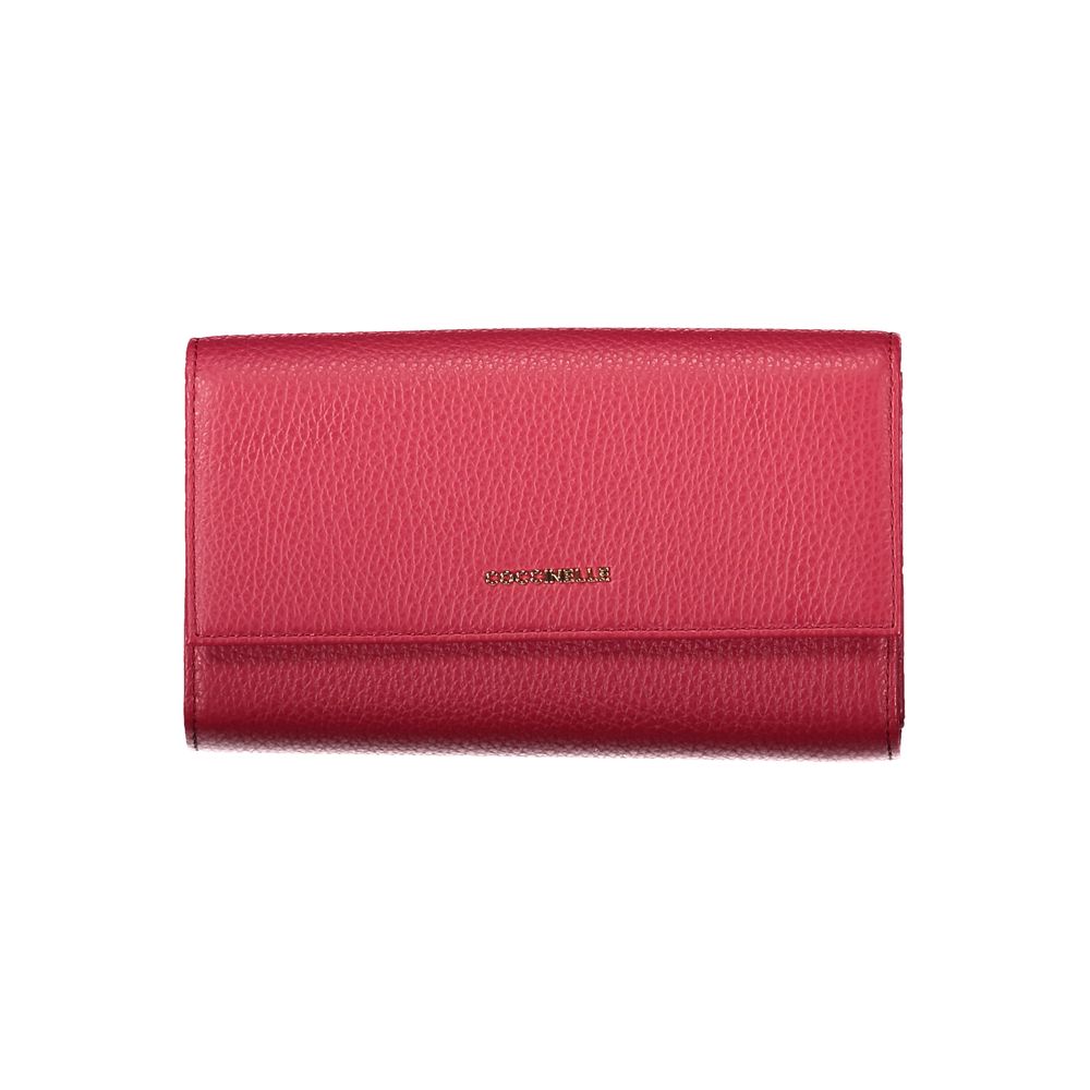 Coccinelle Red Leather Women Wallet Coccinelle