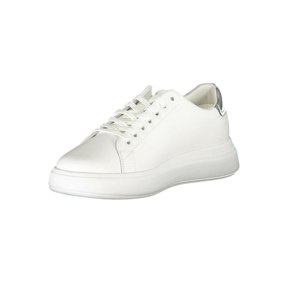 Calvin Klein Chic White Sneakers with Contrast Details Calvin Klein