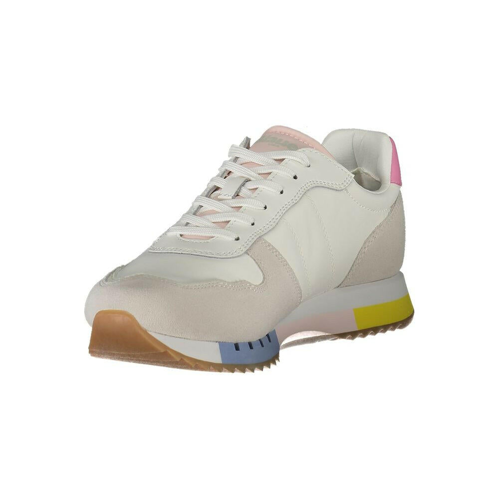 Blauer White Leather Women Sneaker Blauer